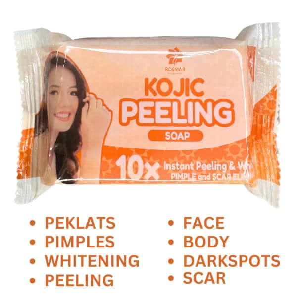 KOJIC PEELING SOAP 10X INSTANT PEELING & WHITENING ROSMAR Rosmar Online Shop