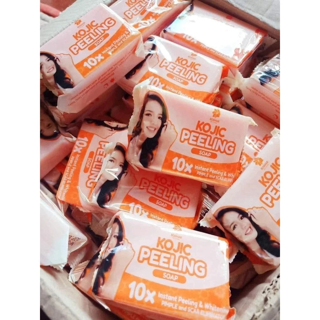 KOJIC PEELING SOAP 10X INSTANT PEELING & WHITENING ROSMAR Rosmar Online Shop