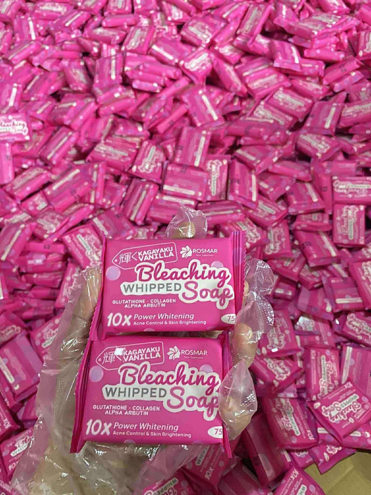 Rosmar Kagayaku Bleaching Whipped Soap 75g NEW PACKAGING (per piece) Rosmar Online Shop