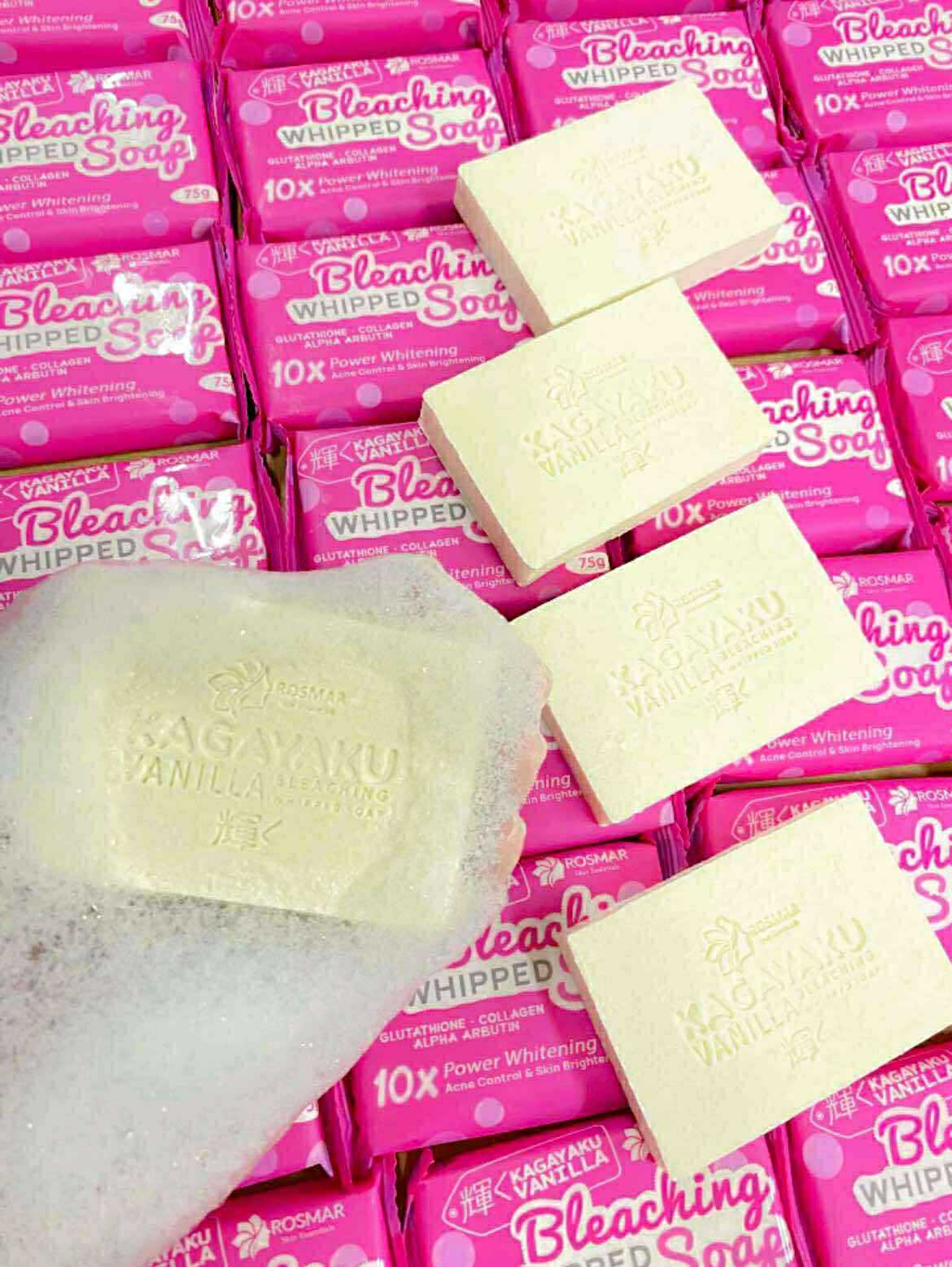 Rosmar Kagayaku Bleaching Whipped Soap 75g NEW PACKAGING (per piece) Rosmar Online Shop