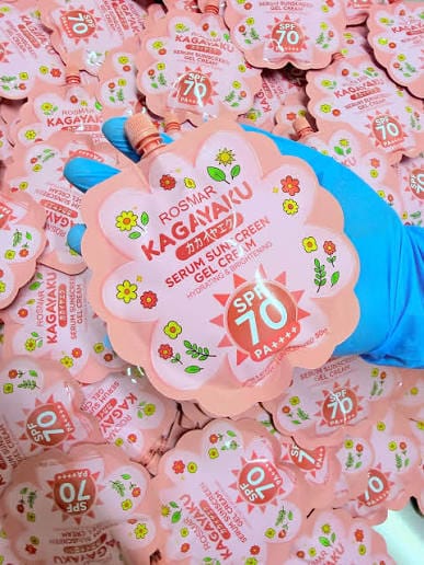 ROSMAR KAGAYAKU Serum Gel Sunscreen Hydrating & Brightening Spf70 PA++++ Rosmar Online Shop