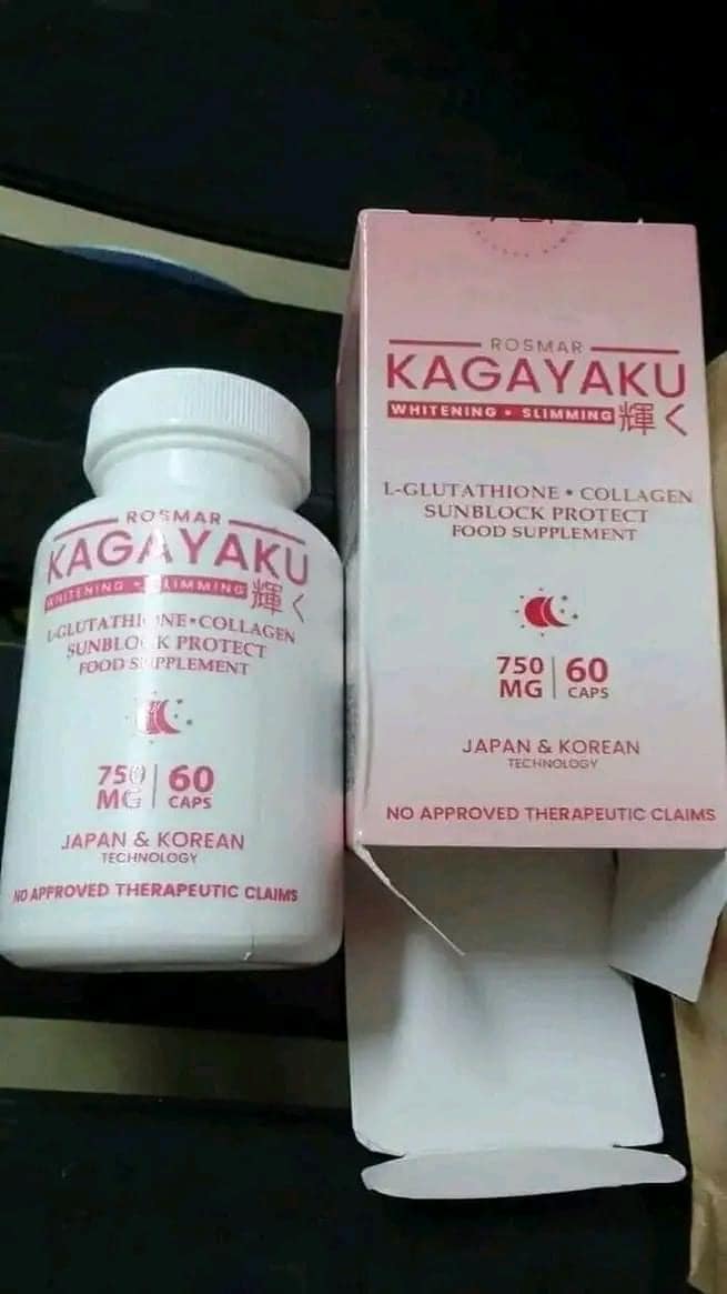 #1 BEST SELLER ROSMAR KAGAYAKU CAPS Gluta , Collagen & Oral Sunblock 750mg 60 Rosmar Online Shop