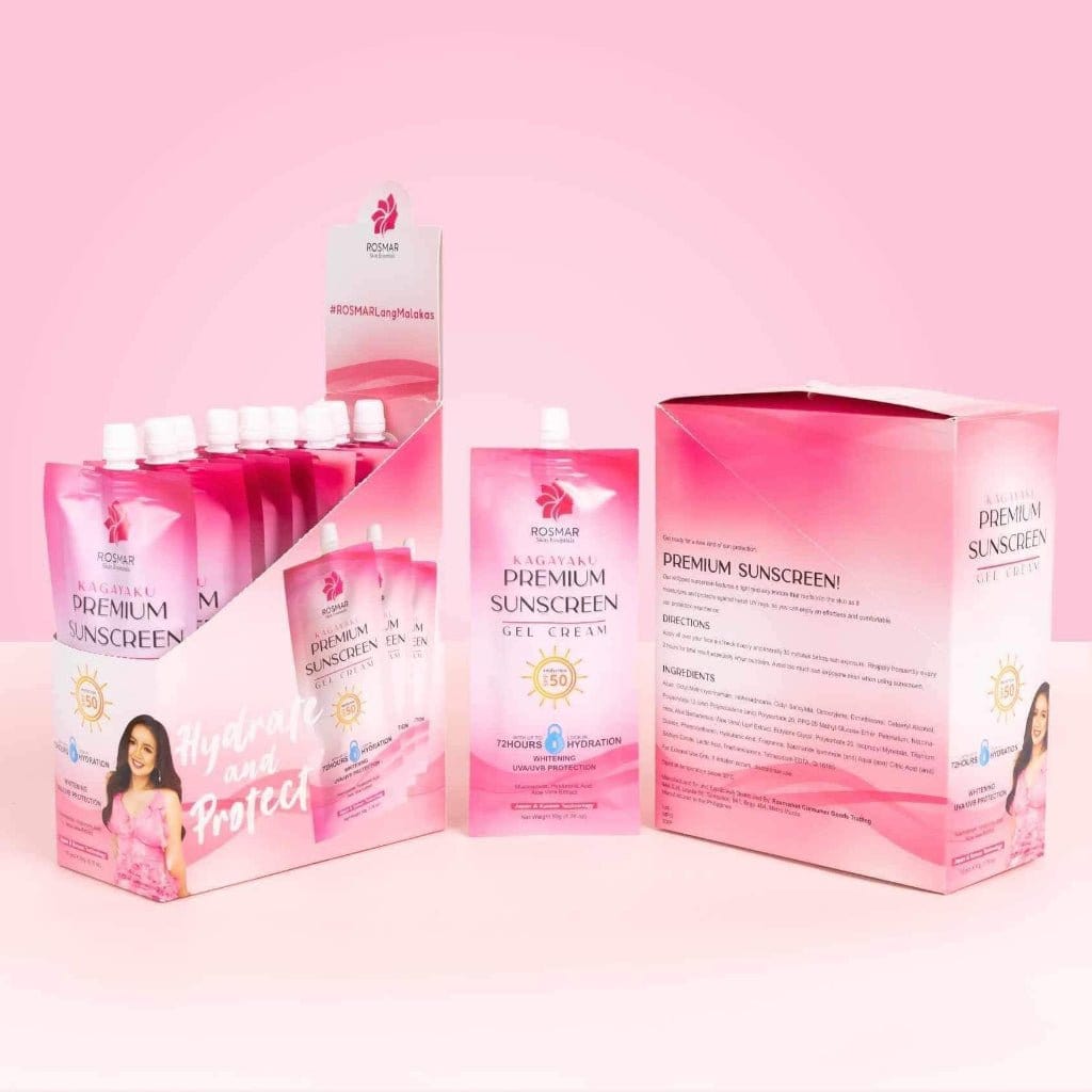 (LIMITED OFFER ONLY!) Premium Sunscreen Gel SPF50 50g Rosmar Kagayaku Rosmar Online Shop