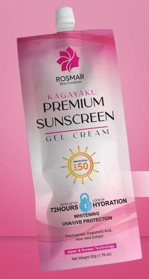 (LIMITED OFFER ONLY!) Premium Sunscreen Gel SPF50 50g Rosmar Kagayaku Rosmar Online Shop