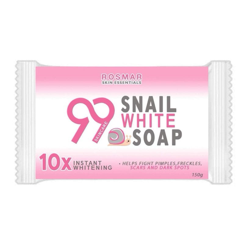 ROSMAR 99 Skincare Snail White Soap 150g - 1 Bar | Whitening Whipped Soap Rosmar Online Shop