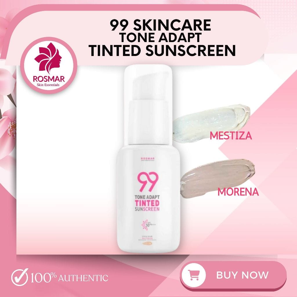 ROSMAR 99 TONE ADAPT TINTED SUNSCREEN SPF50+++ 30ml Rosmar Online Shop