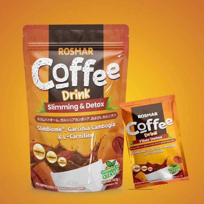 Rosmar Detox Drinks New Pack 7 Sachets per pack All Skin Types Rosmar Online Shop COFFE DRINK