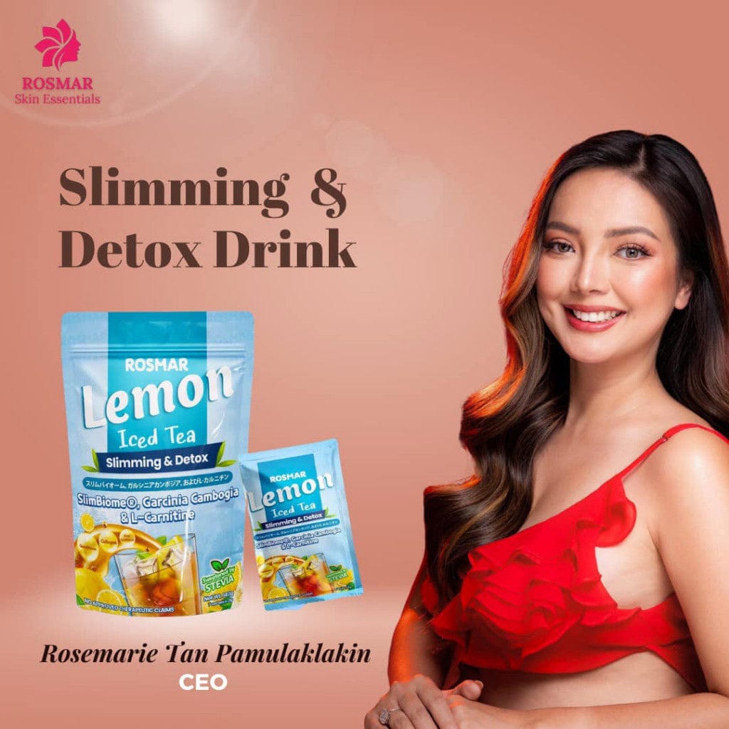 Rosmar Detox Drinks New Pack 7 Sachets per pack All Skin Types Rosmar Online Shop