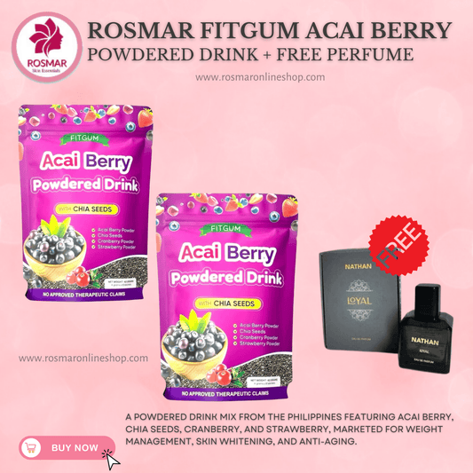 ROSMAR FITGUM COLLAGEN CHIA COFFEE MIX AND ROSMAR FITGUM ACAI BERRY Rosmar Online Shop