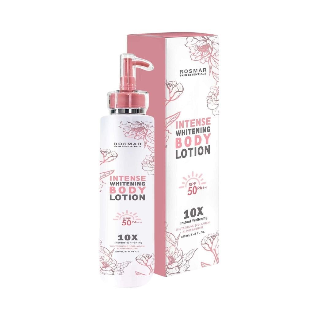 ROSMAR Intense Whitening Body Lotion 250ml SPF50pa++ Rosmar Online Shop