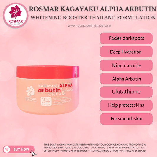 Rosmar Kagayaku Alpha Arbutin Cream Rosmar Online Shop