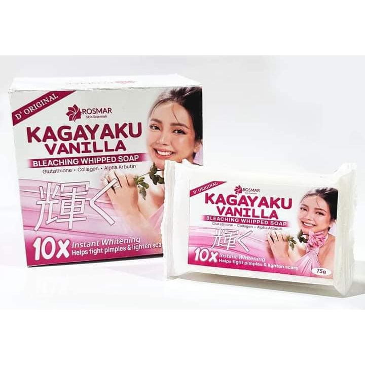 Rosmar Kagayaku Bleaching Whipped Soap 75g NEW PACKAGING (per piece) Rosmar Online Shop