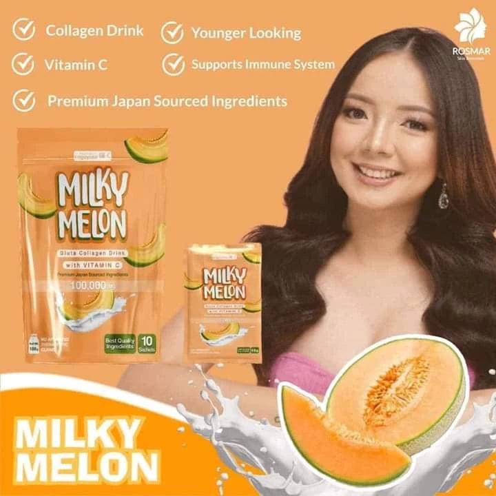 Rosmar Kagayaku Milky Melon (GLUTATHIONE + COLLAGEN) Rosmar Online Shop