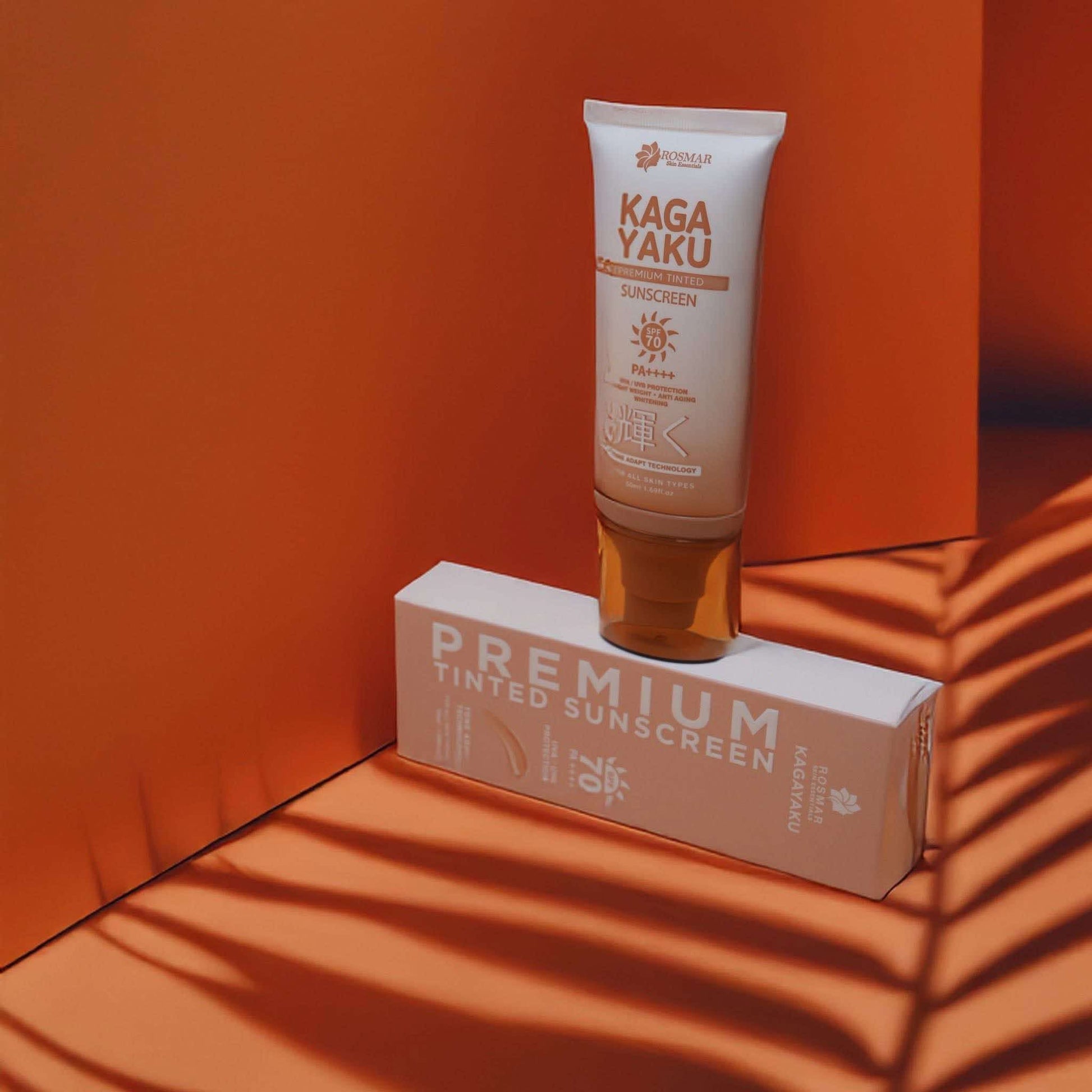Rosmar Kagayaku Premium Tinted Sunscreen SPF 70 PA ++++ Rosmar Online Shop