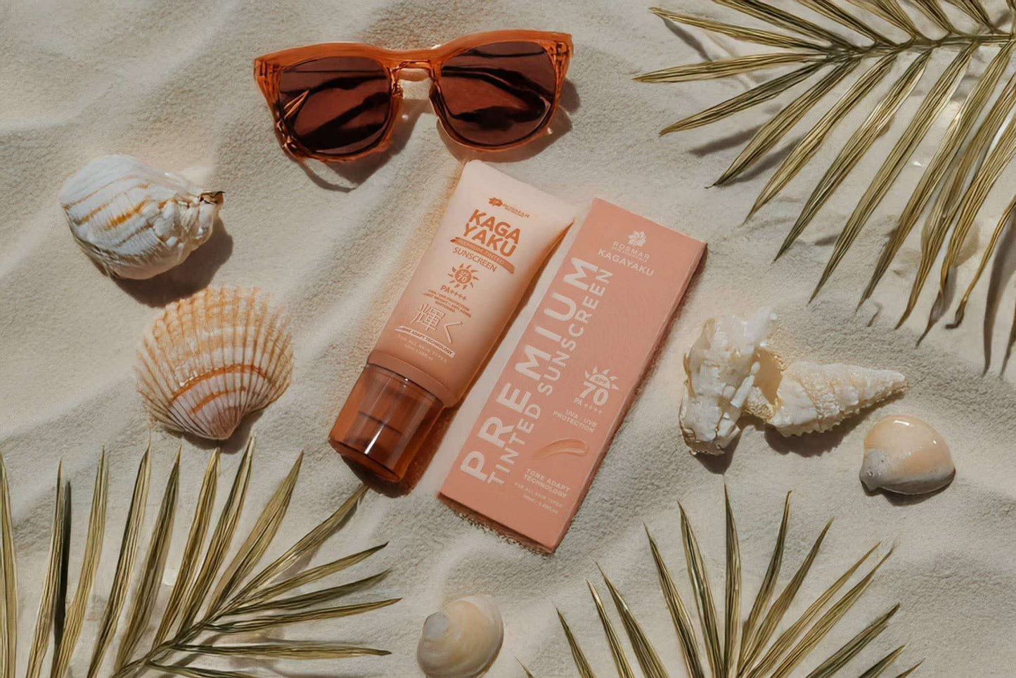 Rosmar Kagayaku Premium Tinted Sunscreen SPF 70 PA ++++ Rosmar Online Shop