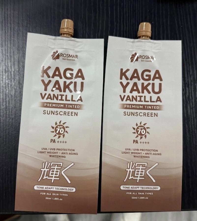 Rosmar Kagayaku Premium Tinted Sunscreen SPF 70 PA ++++ Rosmar Online Shop