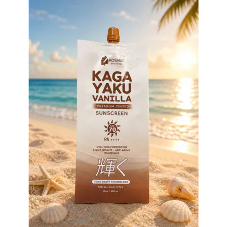 Rosmar Kagayaku Premium Tinted Sunscreen SPF 70 PA ++++ Rosmar Online Shop