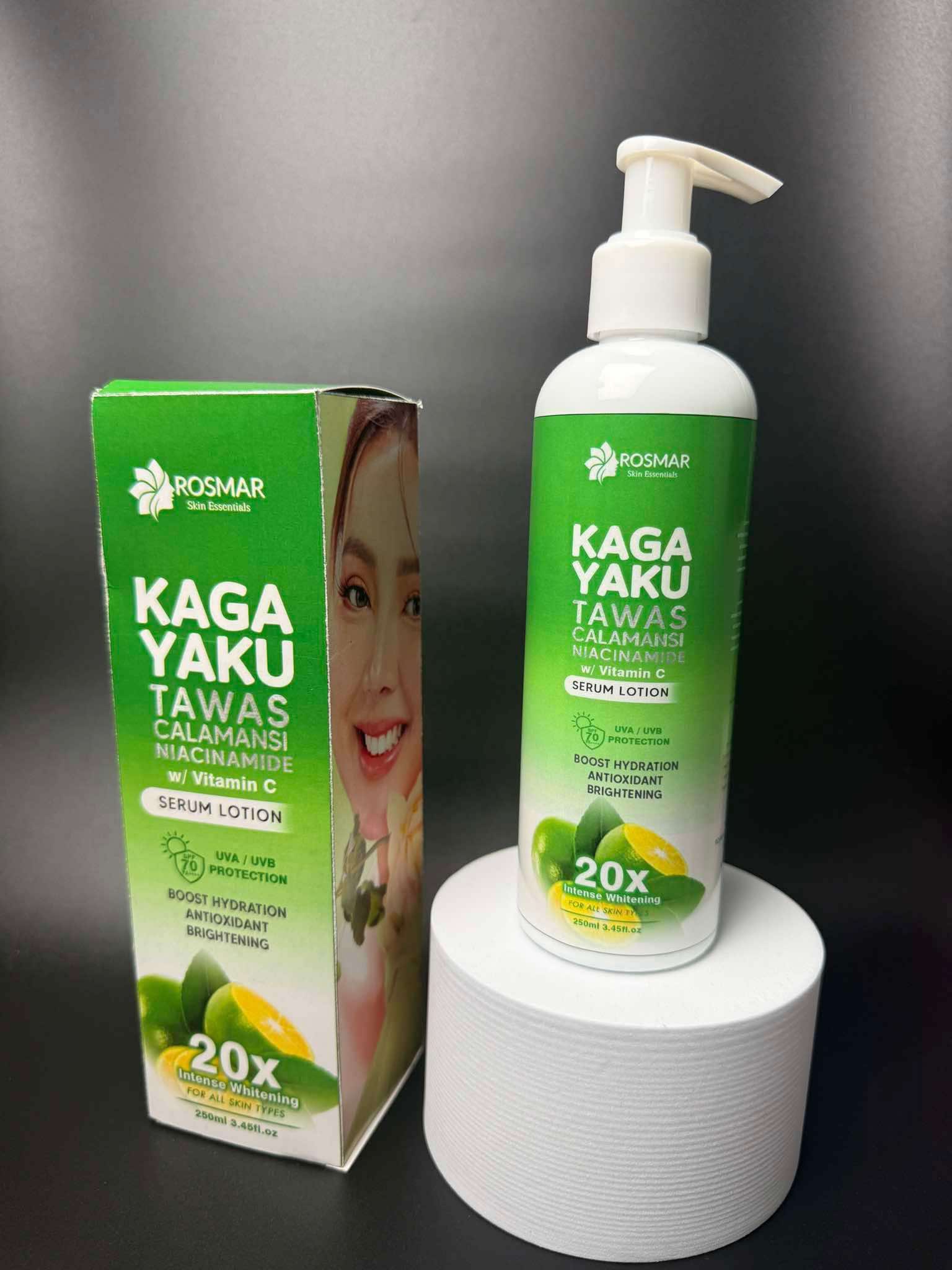 Rosmar Kagayaku Trio Serum Lotion Kojic Papaya Gluta Tawas Calamansi Niacinamide Vit C Rosmar Online Shop