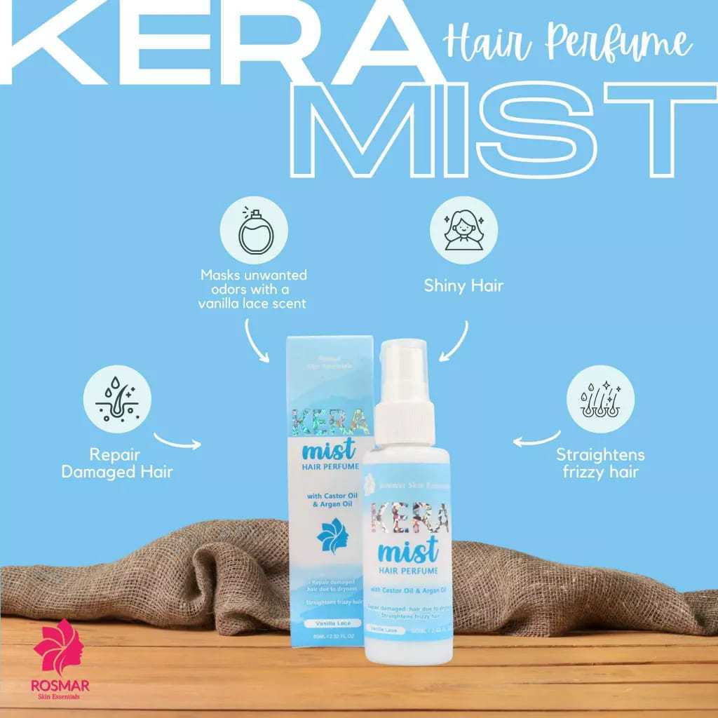 Rosmar Kera Mist Hair Perfume With Argan Oil Rosmar Online Shop Vanilla Lace Mist