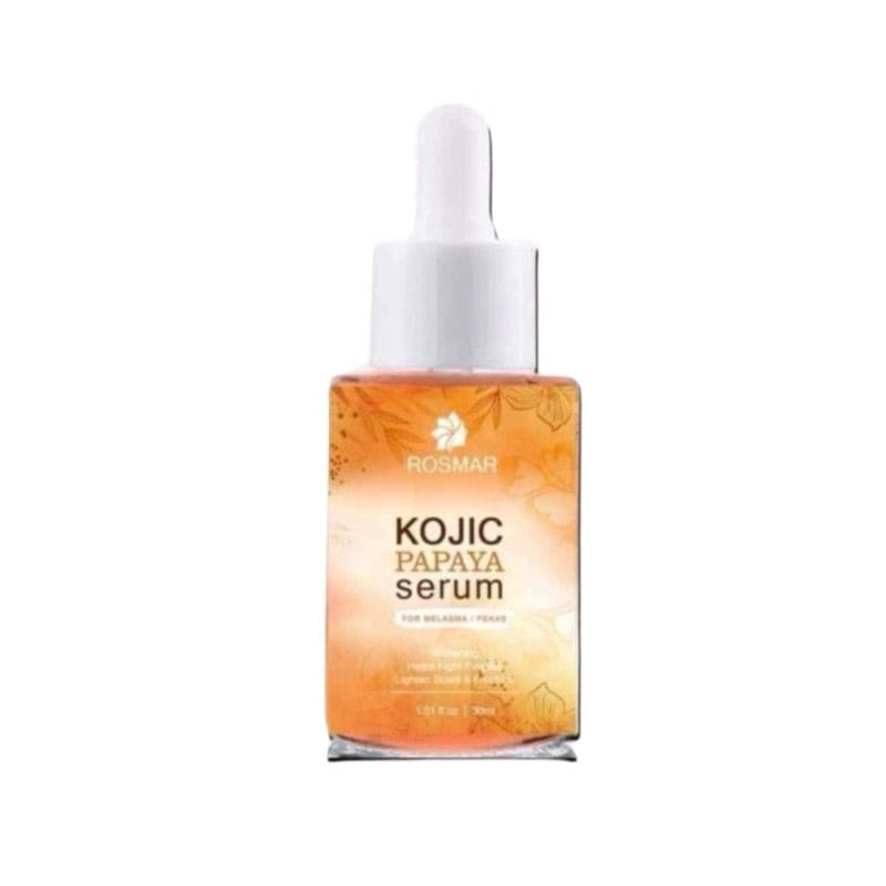 Rosmar Kojic Papaya Serum for Pekas & Melasma | Whitening Dark Spot Remover Rosmar Online Shop