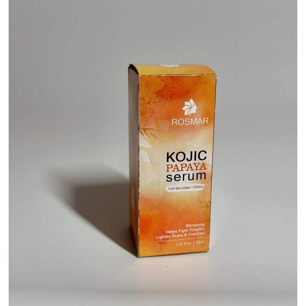 Rosmar Kojic Papaya Serum for Pekas & Melasma | Whitening Dark Spot Remover Rosmar Online Shop