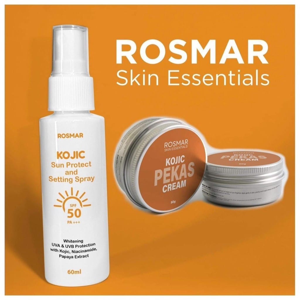 ROSMAR KOJIC PEKAS CREAM 50G PLUS KOJIC SUN PROTECT SUN SPRAY Moisturizers New Product Rosmar Online Shop