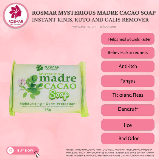 Rosmar Madre Cacao New Packaging 75grams Rosmar Online Shop 1 PIECE ONLY MADRE CACAO (75g)