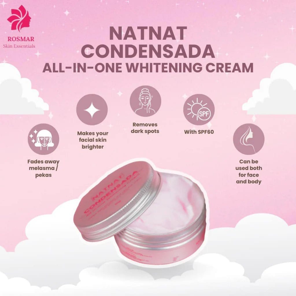 Rosmar NATNAT Condensada Melasma All-in-One Whitening Cream 50g Rosmar Online Shop