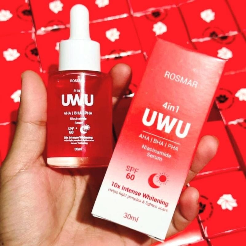 ROSMAR New 4in1 UWU NIACINAMIDE SERUM | AHA BHA & PHA | 30ml Rosmar Online Shop