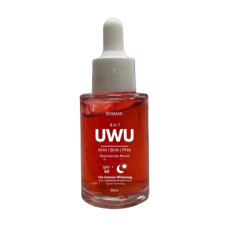 ROSMAR New 4in1 UWU NIACINAMIDE SERUM | AHA BHA & PHA | 30ml Rosmar Online Shop